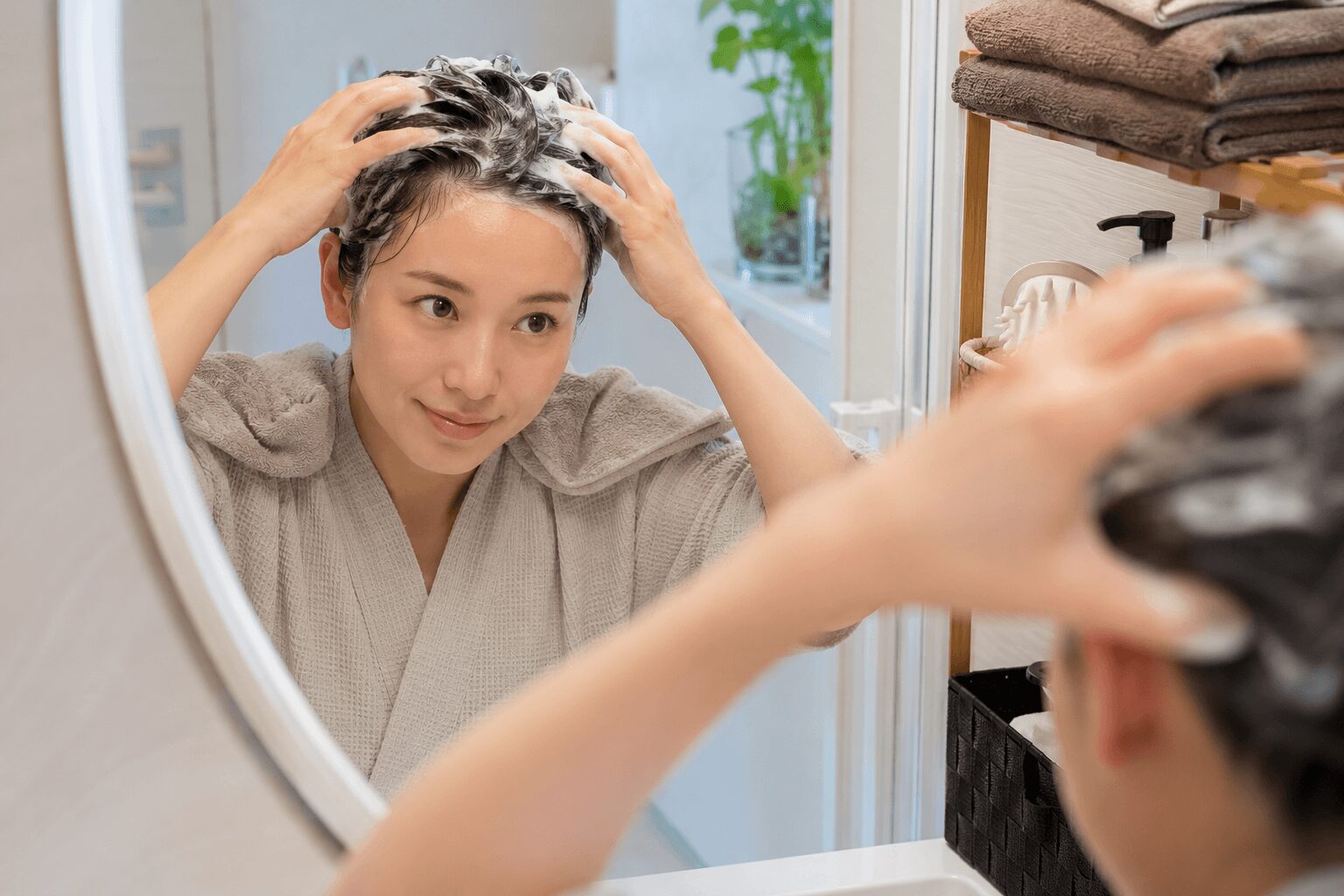 自宅でできるセルフヘッドスパのやり方